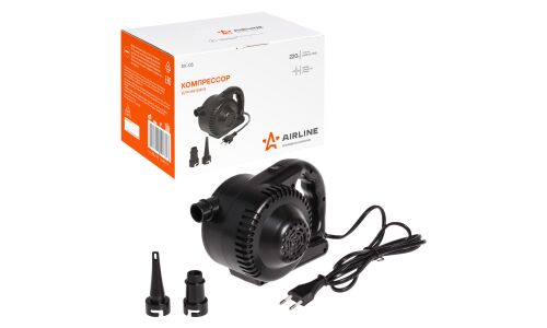 Компрессор для матраса Airline, 220В, 400л/мин, с насадками, арт. KK-05