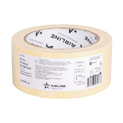 Лента клейкая малярная (крепп) Airline, бумажная, 48мм x 40м, арт. ADTP002