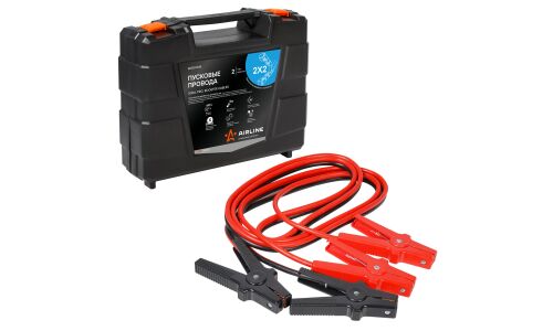 Провода пусковые Airline PRO, 500А, сечение 16.62мм², длина 5м, в кейсе, арт. SA50004K