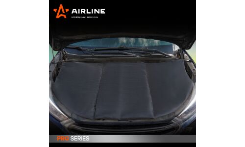 Утеплитель двигателя Airline PRO (автоодеяло), стеклоткань 260г/м², размер L (160х90см), для кроссоверов и внедорожников, цвет черный, арт. ADAT003