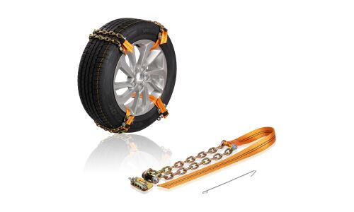 Цепи (браслеты) противоскольжения для внедорож.(колёса 235-285 мм), усиленные, к-т 2 шт. AIRLINE, арт. ACB-S-01