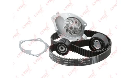 Комплект для замены ремня ГРМ LYNXauto (+помпа), арт. PW-1362
