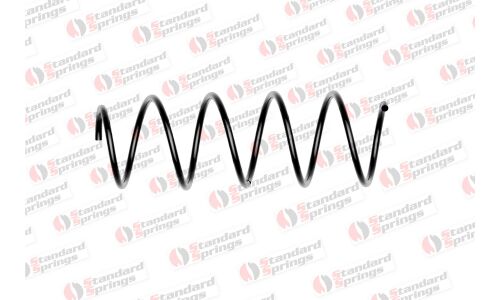 Пружина подвески Standard Springs, передняя, правая/левая, 1 шт, арт. ST124519F