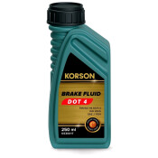 Жидкость тормозная Korson Brake Fluid, DOT 4, 250мл, арт. KS30017 Жидкость тормозная Korson Brake Fluid, DOT 4, 250мл, арт. KS30017