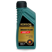 Жидкость тормозная Korson Brake Fluid, DOT 4, 500мл, арт. KS30018