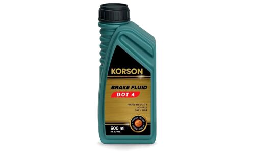Жидкость тормозная Korson Brake Fluid, DOT 4, 500мл, арт. KS30018