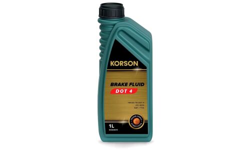 Жидкость тормозная Korson Brake Fluid, DOT 4, 1л, арт. KS30011