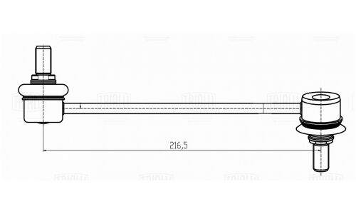 Стойка стабилизатора (линк) Trialli, передняя, левая, для KIA Soul, арт. SP 0847