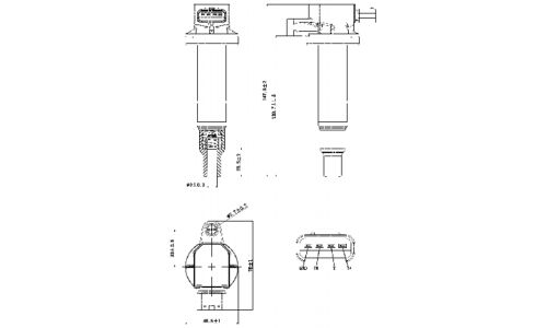 Катушка зажигания Febest, арт. 01640-005