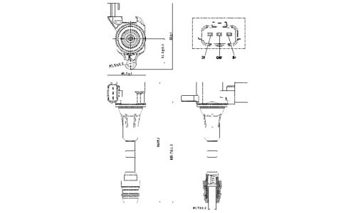 Катушка зажигания Febest, арт. 02640-001