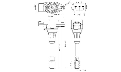 Катушка зажигания Febest, арт. 02640-002