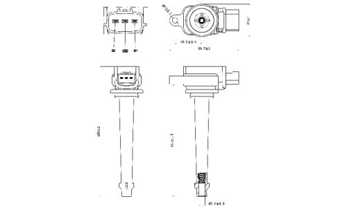 Катушка зажигания Febest, арт. 02640-004