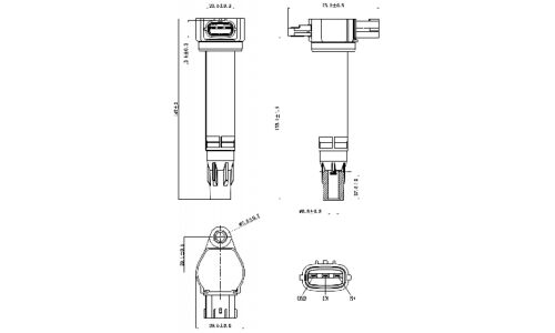 Катушка зажигания Febest, арт. 04640-002