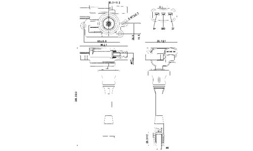 Катушка зажигания Febest, арт. 04640-003