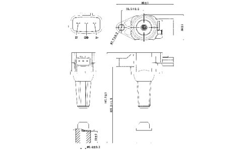 Катушка зажигания Febest, арт. 05640-001