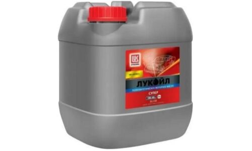 Масло моторное Лукойл Super 5w40, полусинтетическое, API SG/CD, универсальное, 20л, арт. 3472615
