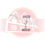 Втулка заднего стабилизатора Asva, арт. 0407-812