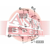 Опора шаровая Asva, передняя, арт. 0120-001
