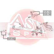 Тяга задняя Asva, арт. 0225-002