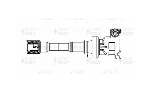 Катушка зажигания Startvolt, для BYD F3 (1.5i), арт. SC 3010