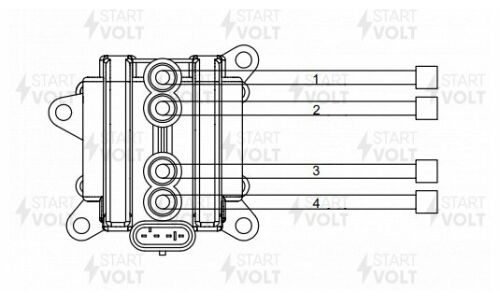 Катушка зажигания STARTVOLT, арт. SC 0906