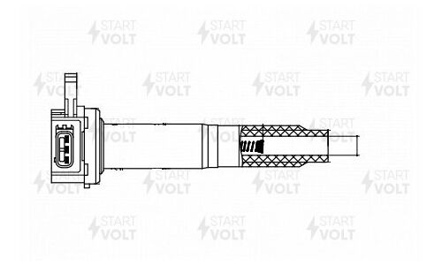 Катушка зажигания Startvolt, для Subaru Legacy / Outback (2.5i), арт. SC 1913