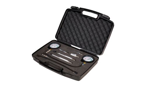 Компрессометр набор для измерения компрессии Бензин+Дизель ПЛЮС кейс PRO AIRLINE, арт. ATAA013