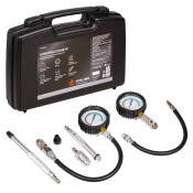Компрессометр набор для измерения компрессии Бензин+Дизель кейс PRO AIRLINE, арт. ATAA011