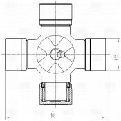 Крестовина для а/м Isuzu ELF NQR71 (33x103) Trialli, арт. CC 774