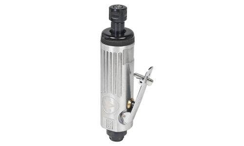 Машинка шлифовальная Airline, пневматическая, цанговая, прямая, 22000об/мин, штуцер 1/4", 6.3атм, 10 насадок, с кейсом, арт. ATBR041