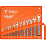Набор комбинированных ключей Airline, от 6мм до 22мм, в сумке, комплект 12 предметов, арт. AT-12-47