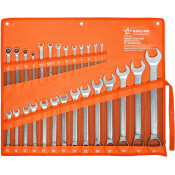 Набор комбинированных ключей Airline, от 6 до 36мм, 27 предметов, арт. AT-27-46