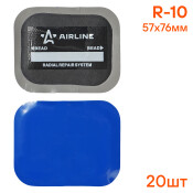 Пластырь кордовый, радиальный R-10 (57*76 мм) AIRLINE, арт. ATRK64