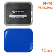 Пластырь кордовый, радиальный R-14 (95*102 мм) AIRLINE, арт. ATRK68