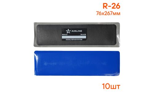 Пластырь кордовый, радиальный R-26 (76*267 мм) AIRLINE, арт. ATRK73