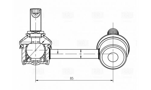 Стойка стабилизатора (линк) Trialli, задняя, левая, для Nissan Teana, арт. SP 1403