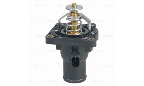 Термостат для а/м Opel Astra J (10-)/Aveo T300 (11-) 1.6i/1.8i (с корп., низкотемп. 95°С) Luzar, арт. LT 0507