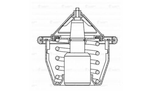 Термостат Luzar, для Subaru Forester/Legacy, +78°С, арт. LT 2201