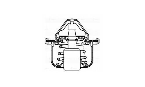 Термостат Luzar, для Suzuki SX4/Vitara, +88°С, арт. LT 2401