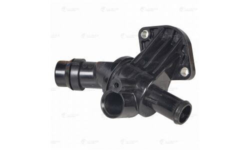 Термостат Luzar, для Volkswagen Passat B6, +87°С, с корпусом, арт. LT 1829