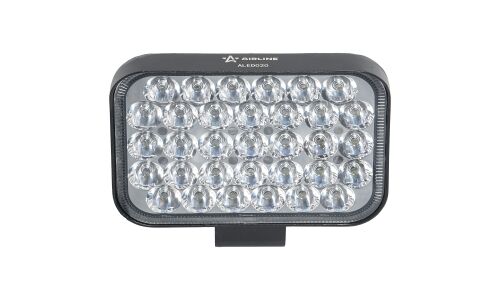 Фара светодиодная прямоугольная, 33 LED рассеяный свет, 33W, (135х95х38) 12/24V AIRLINE, арт. ALED020