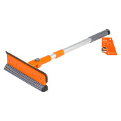 Губка для мытья Airline, поролон, с телескопической ручкой 50-75см, ширина рабочей поверхности 20см, с водосгоном, арт. ABGN006