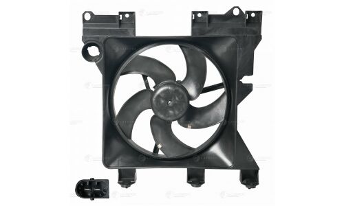 Вентилятор охлаждения радиатора Luzar, с кожухом, для Citroen Berlingo, арт. LFK 2029