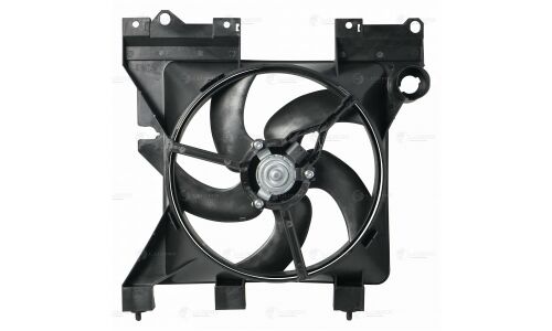 Вентилятор охлаждения радиатора Luzar, с кожухом, для Citroen Berlingo, арт. LFK 2029