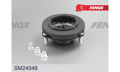 Опора амортизатора Fenox (гайка 3 шт), передняя, правая/левая, арт. SM24049