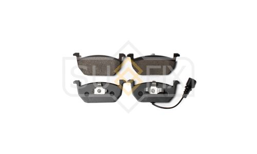 Колодки тормозные дисковые Sufix, передние, комплект на ось (4 шт), арт. SX-1023