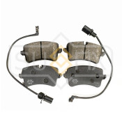 Колодки тормозные дисковые Sufix, задние, комплект на ось (4 шт), арт. SX-1030