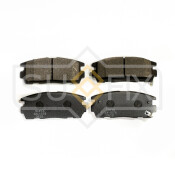 Колодки тормозные дисковые Sufix, задние, комплект на ось (4 шт), арт. SX-1078