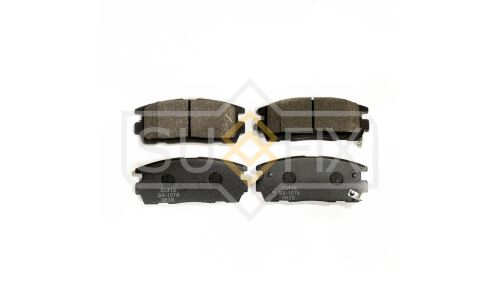 Колодки тормозные дисковые Sufix, задние, комплект на ось (4 шт), арт. SX-1078