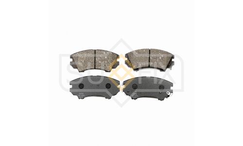 Колодки тормозные дисковые Sufix, передние, комплект на ось (4 шт), арт. SX-1089